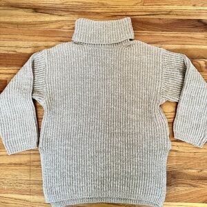 Urban Outfitters Cream Cozy Knit Chunky Oversized Turtleneck sweater